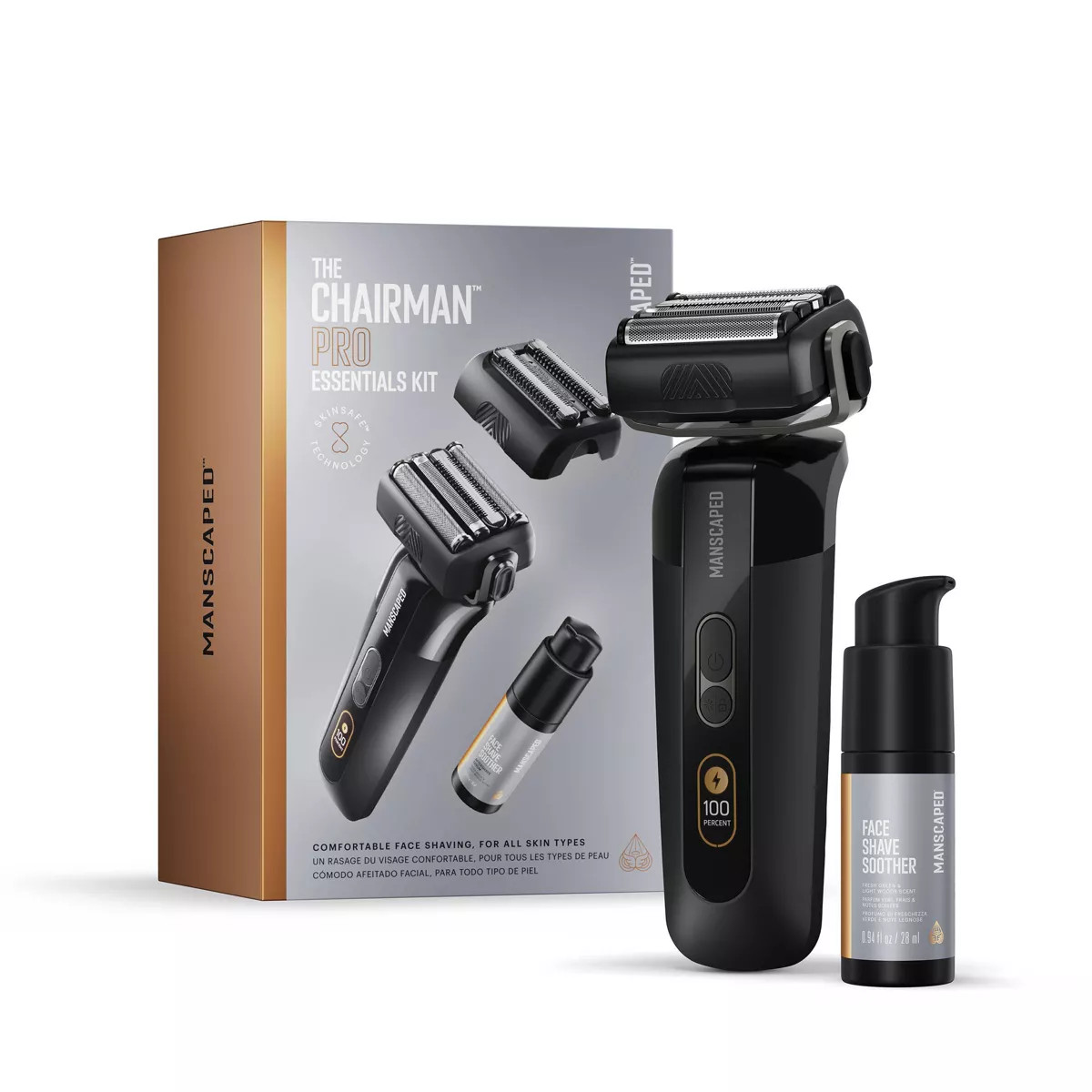Manscaped Chairman Foil Shaver Pro Essentials Kit | Target