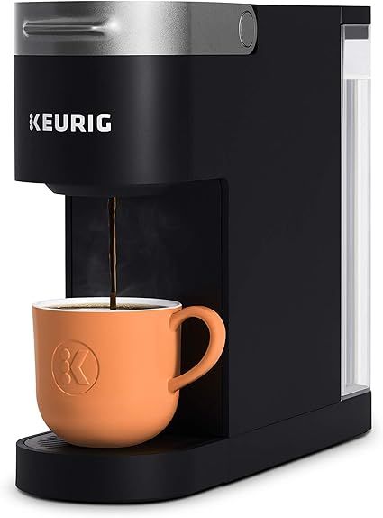 Keurig K-Slim Coffee Maker, Single Serve K-Cup Pod Coffee Brewer, 8 to 12oz. Brew Sizes, Black | Amazon (US)
