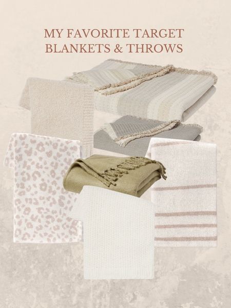 Add a little cozy to any room with these soft throw blankets from target! 

#LTKGiftGuide #LTKhome #LTKFind