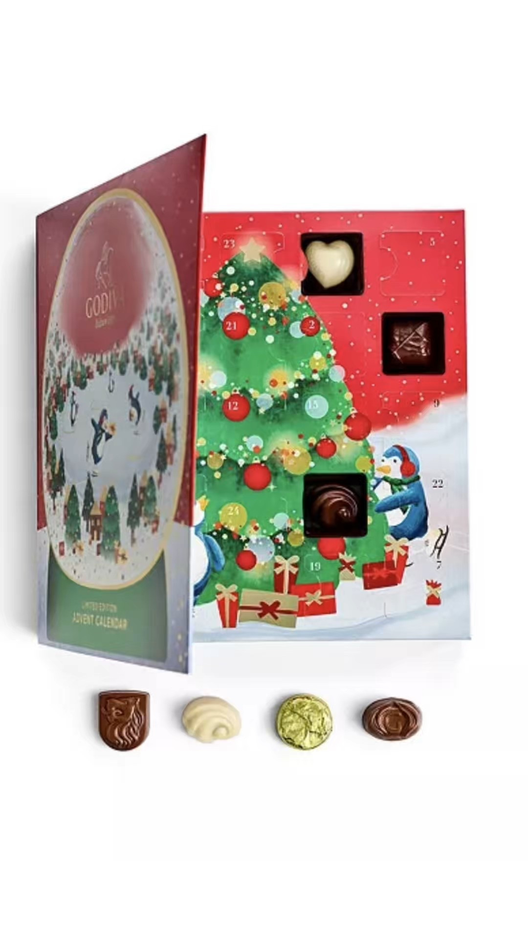 Holiday Limited Edition Snowglobe Advent Calendar, 24 Piece

$40.60 (30% off) FRIEND applied

#LTKSaleAlert #LTKHoliday #LTKGiftGuide