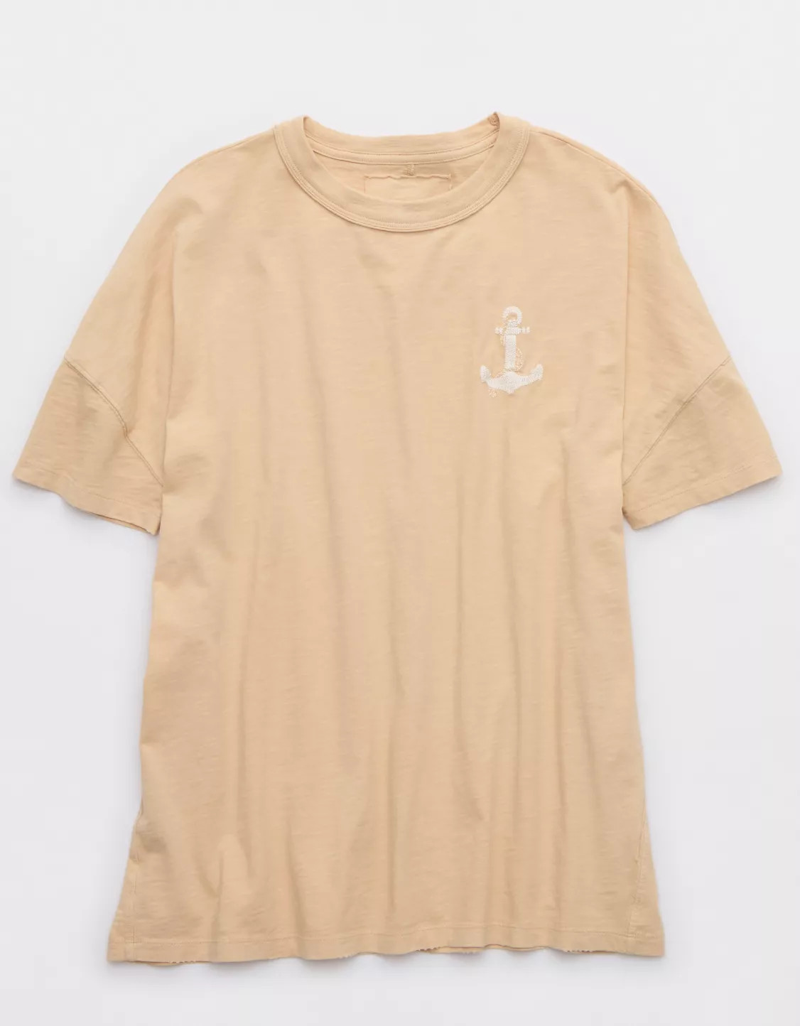 Aerie Oversized Crew Boyfriend T-Shirt | American Eagle Outfitters (US & CA)