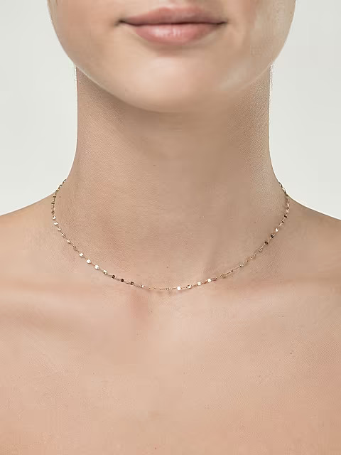 14K Yellow Gold Blake Chain Choker | Saks Fifth Avenue