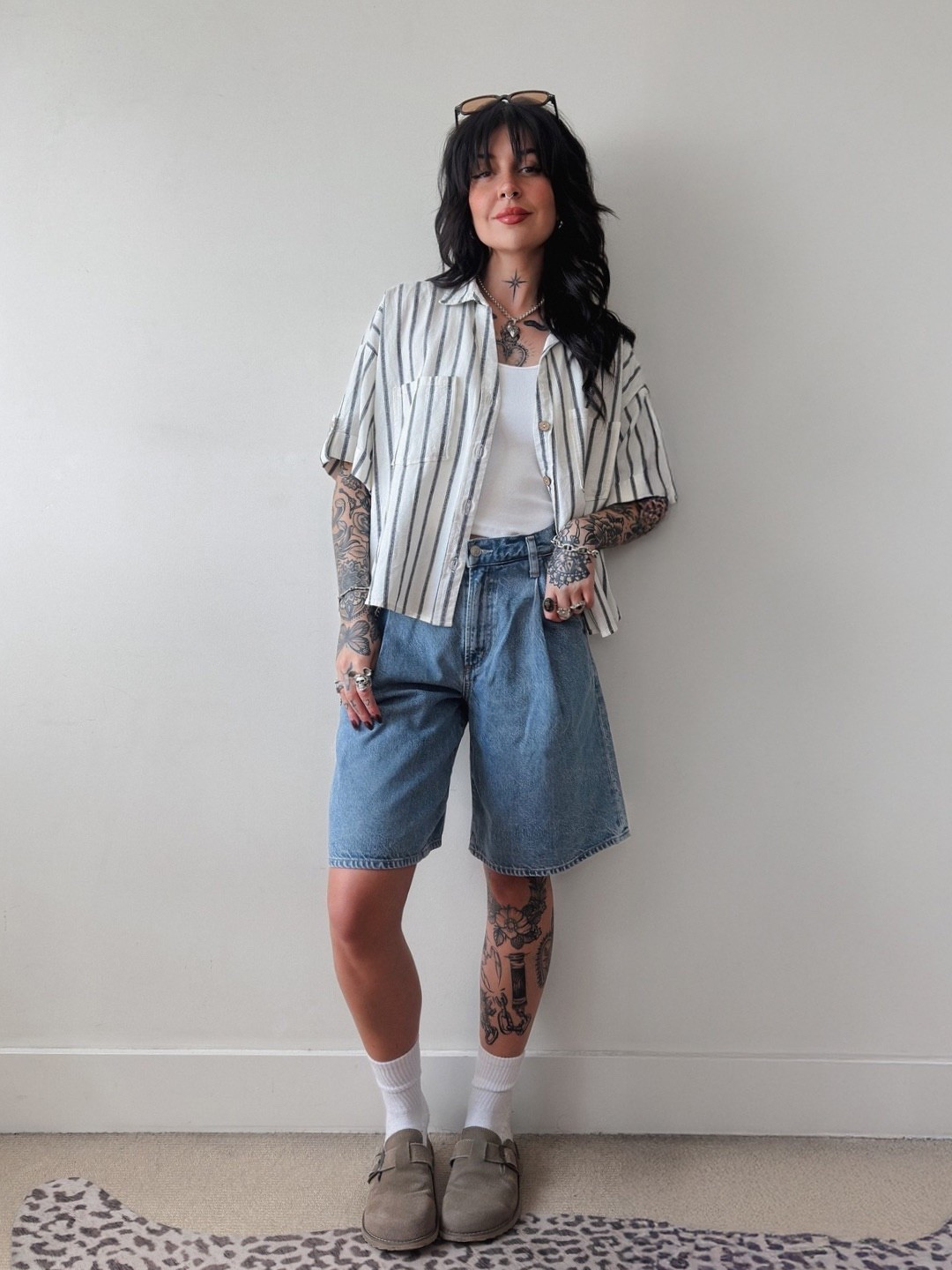 shirt: sim and sam
shorts: agolde
shoes: cushionaire
sunnies: asos

#LTKuk #LTKsummer #LTKspring