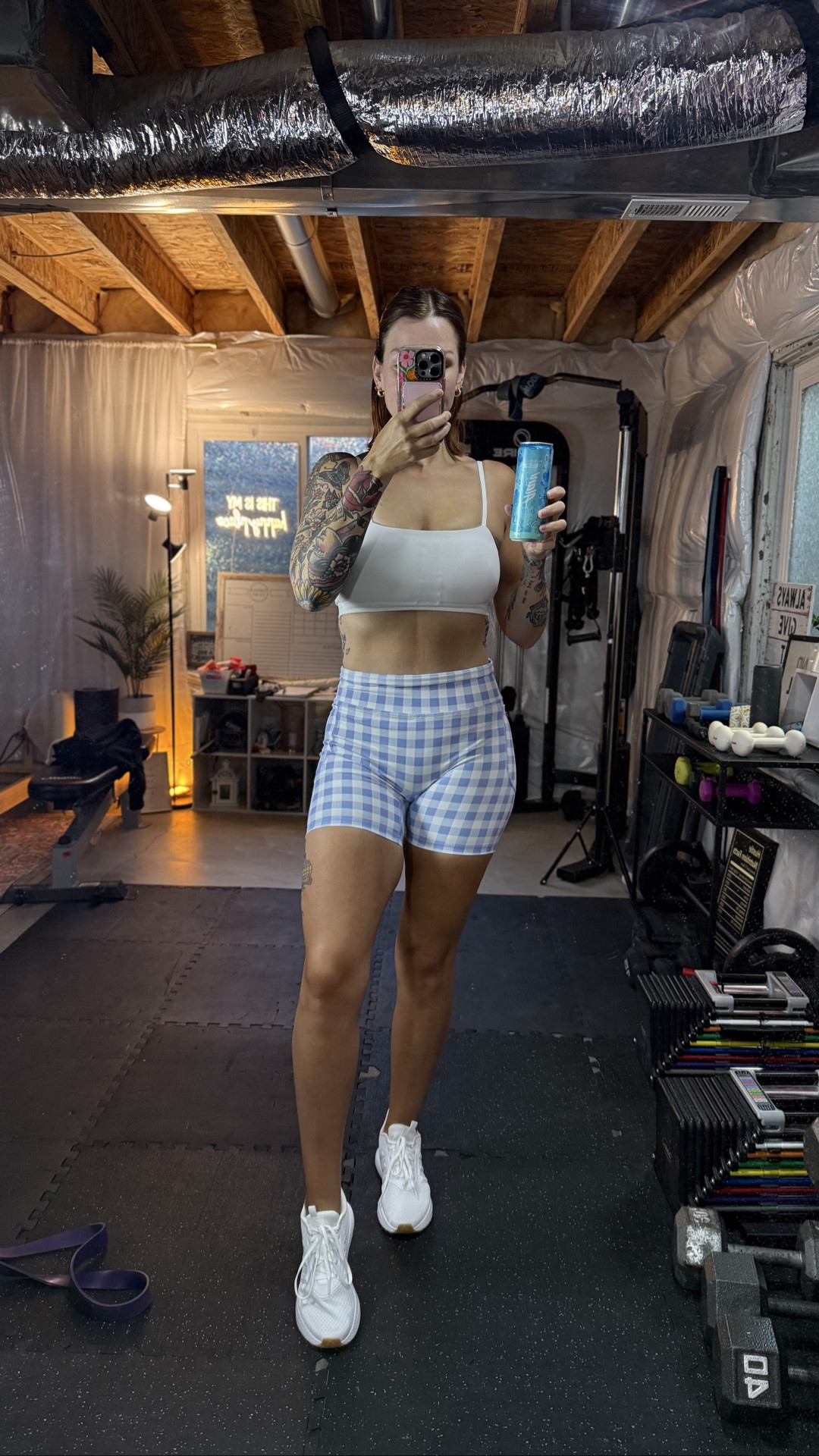 My fave sports bras (I have them in so many colors). I’m wearing a medium. I love the adjustable straps and that it keeps everything from coming out :) shorts are from old navy!! Pockets, no front seam and squat proof! I’m wearing a large. I’m 5’6”, 150 lbs

#LTKfitnessgoals #LTKdayinmylife #LTKootd