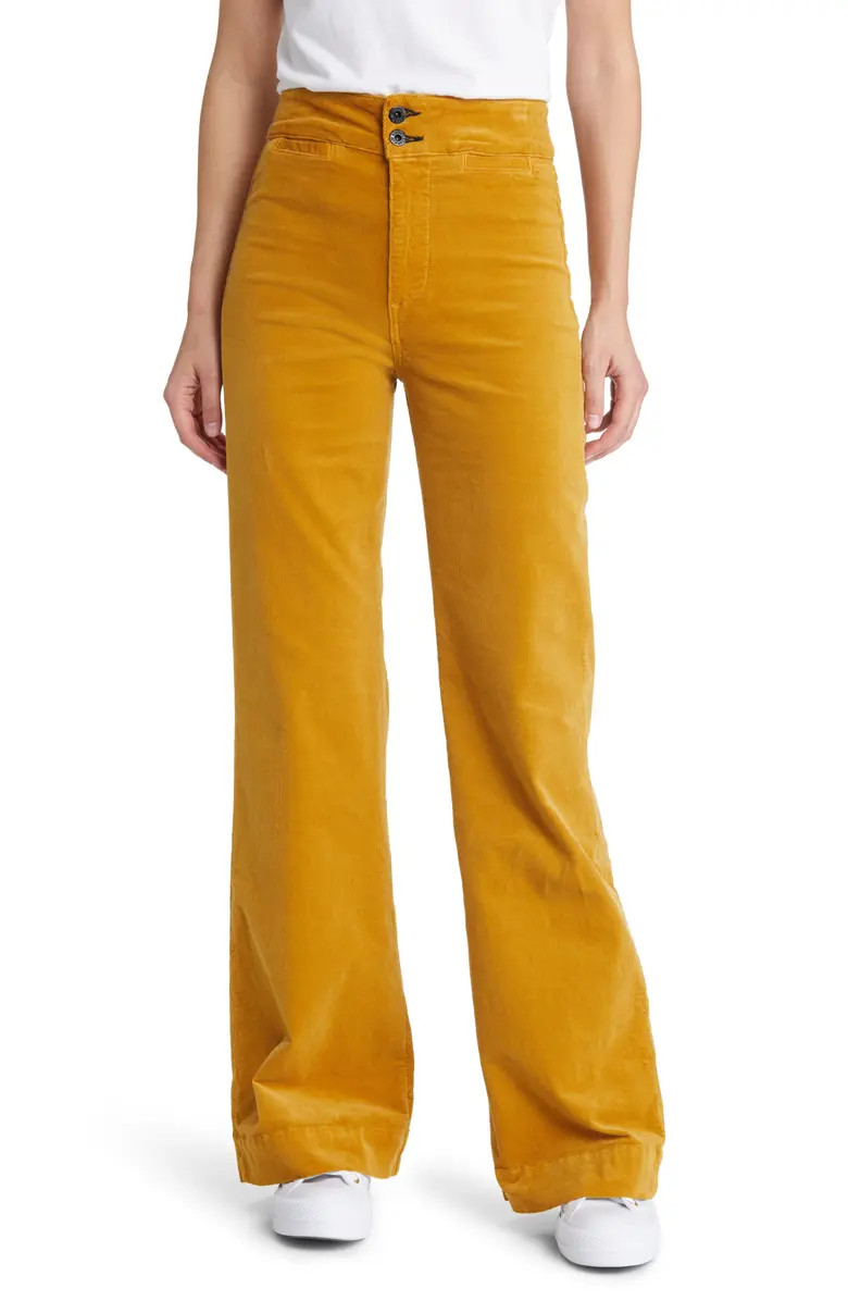 ASKK NY Brighton High Waist Wide Leg Corduroy Jeans | Nordstrom | Nordstrom