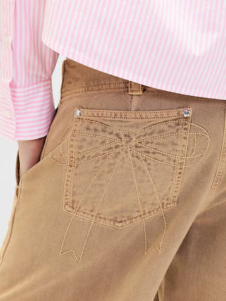 Gap × Sandy Liang Low Rise Utility Pants | Gap (US)