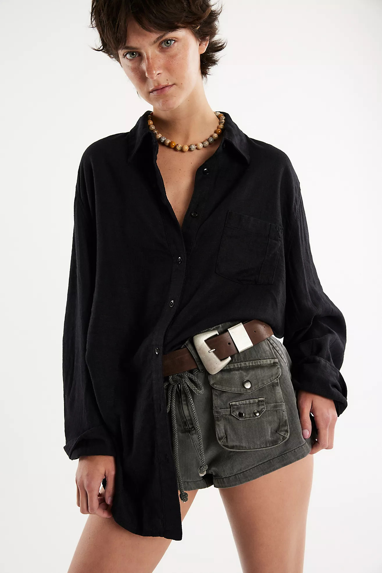 Everyday Linen Shirt | Free People (Global - UK&FR Excluded)