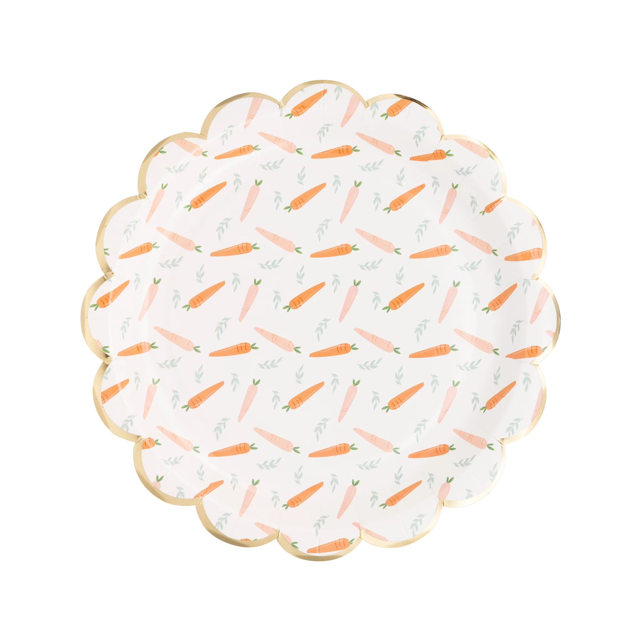Carrot Paper Plate | My Mind's Eye