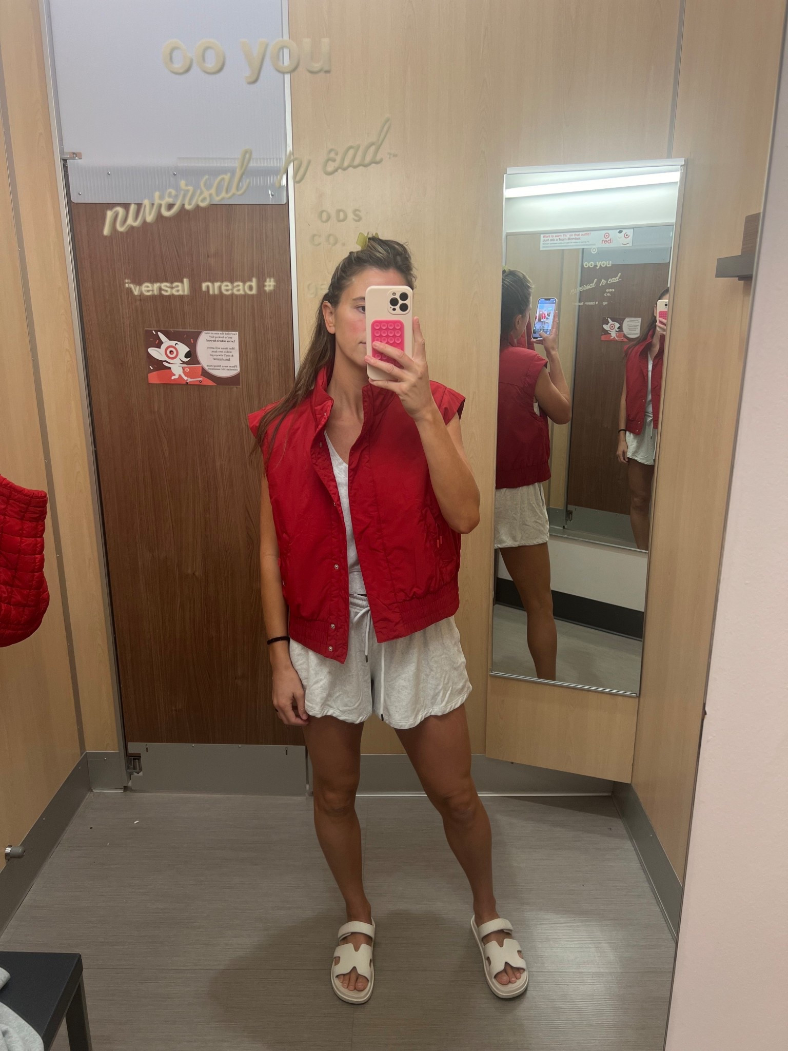 Vest comes in tons of colors for college games! 

Target finds
Joylab red vest 
Joylab vest 
Red vest 
Fall fashion
Winter fashion 


#LTKU #LTKActive #LTKTravel