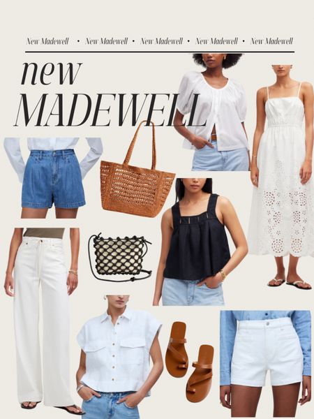 Madewell sale!! 20% off everything including these @madewell new arrivals!! Summer dresses, jeans, denim shorts, jean shorts, linen shorts, linen tops, summer tote bag. 

#LTKxMadewell #LTKFindsUnder100 #LTKSaleAlert
