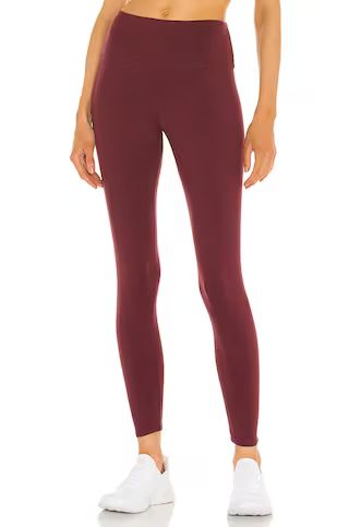 onzie Luxe Legging in Red Wine from Revolve.com | Revolve Clothing (Global)