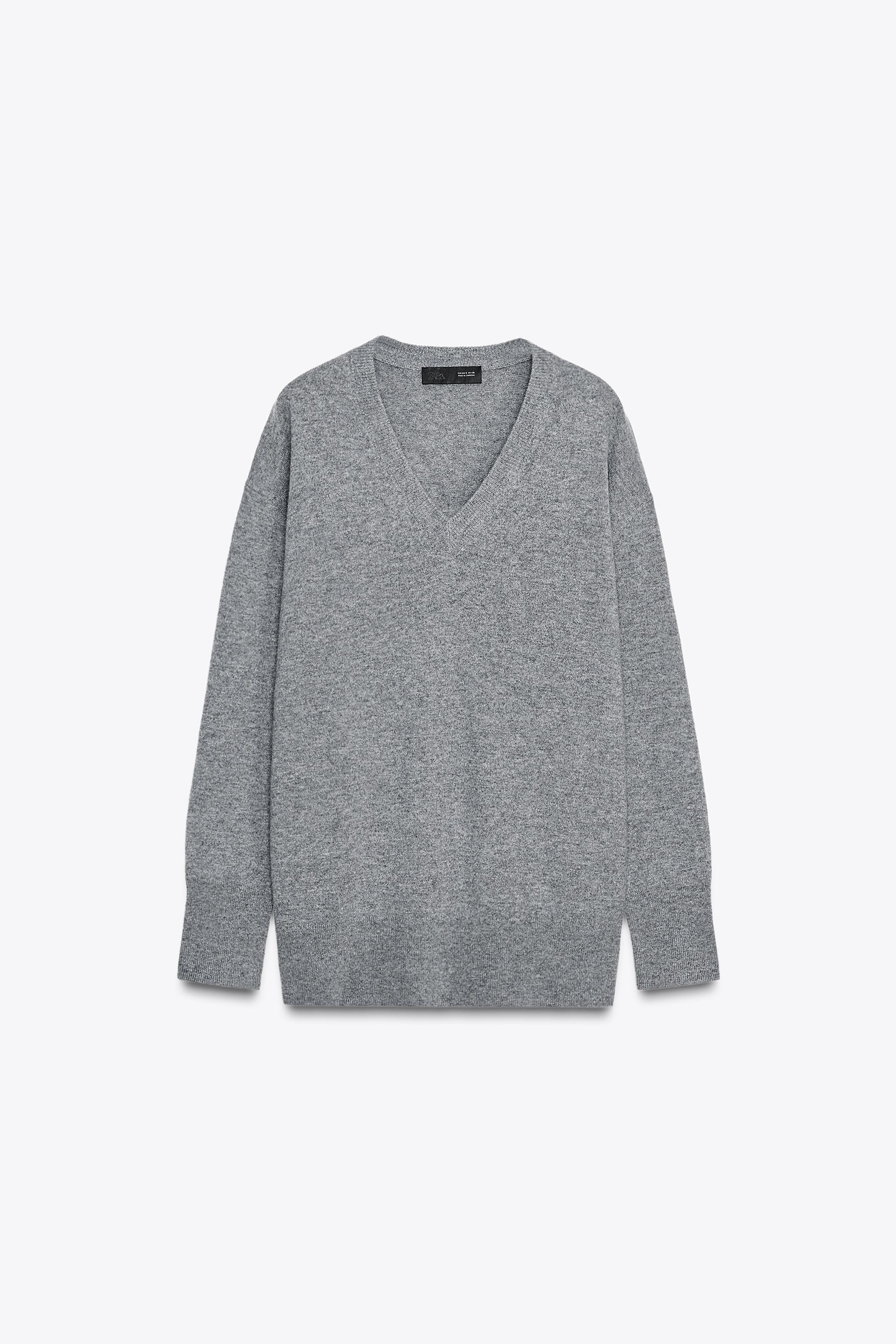 OVERSIZED 100% WOOL SWEATER | Zara US
