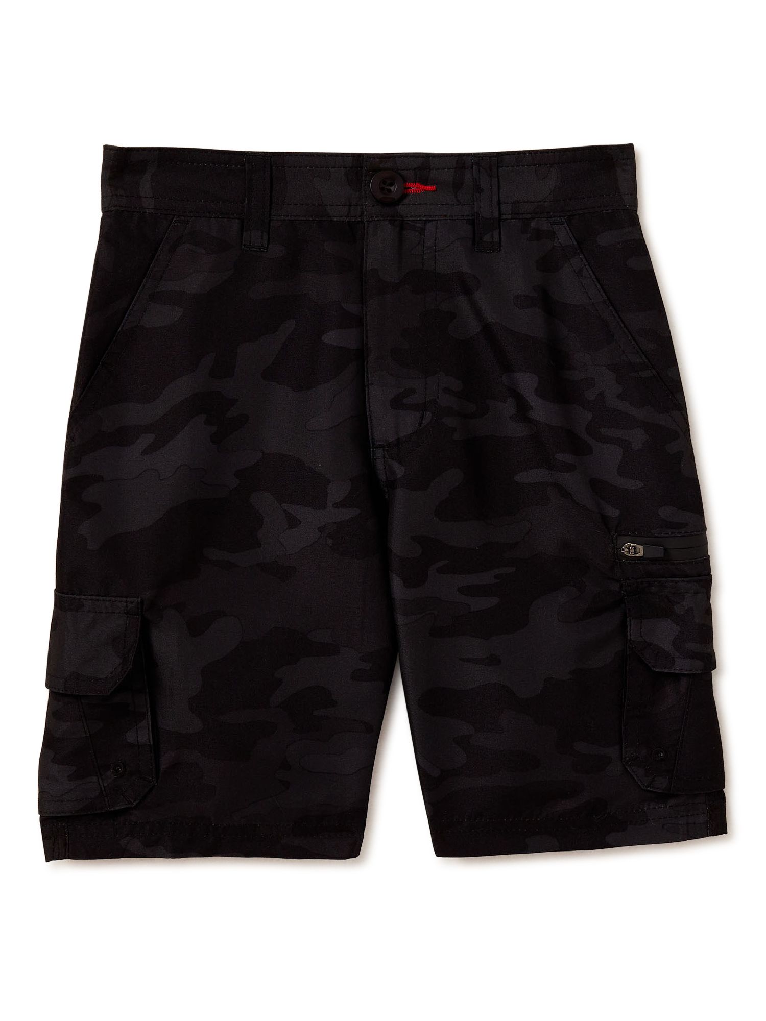 Burnside Boys Microfiber Cargo Shorts, Sizes 4-18 | Walmart (US)