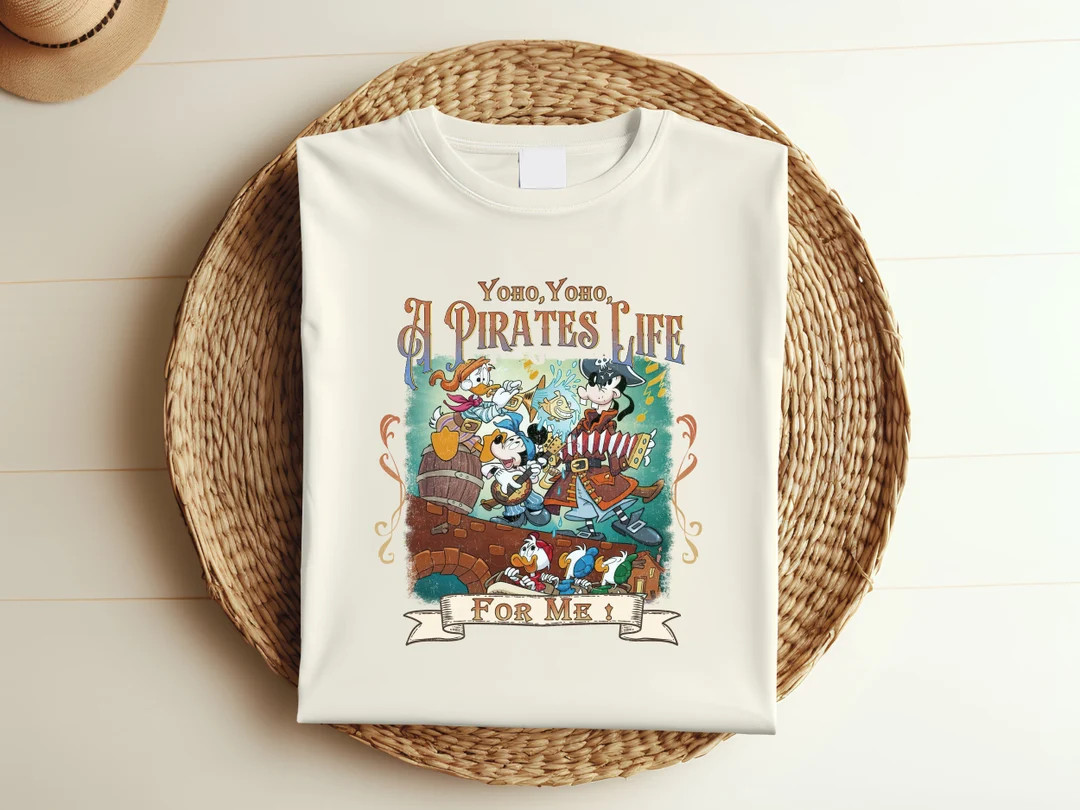 Vintage Disney Pirates Shirt,magic Kingdom Shirt, Walt Disney World Shirt, Disney Family Shirt, V... | Etsy (US)