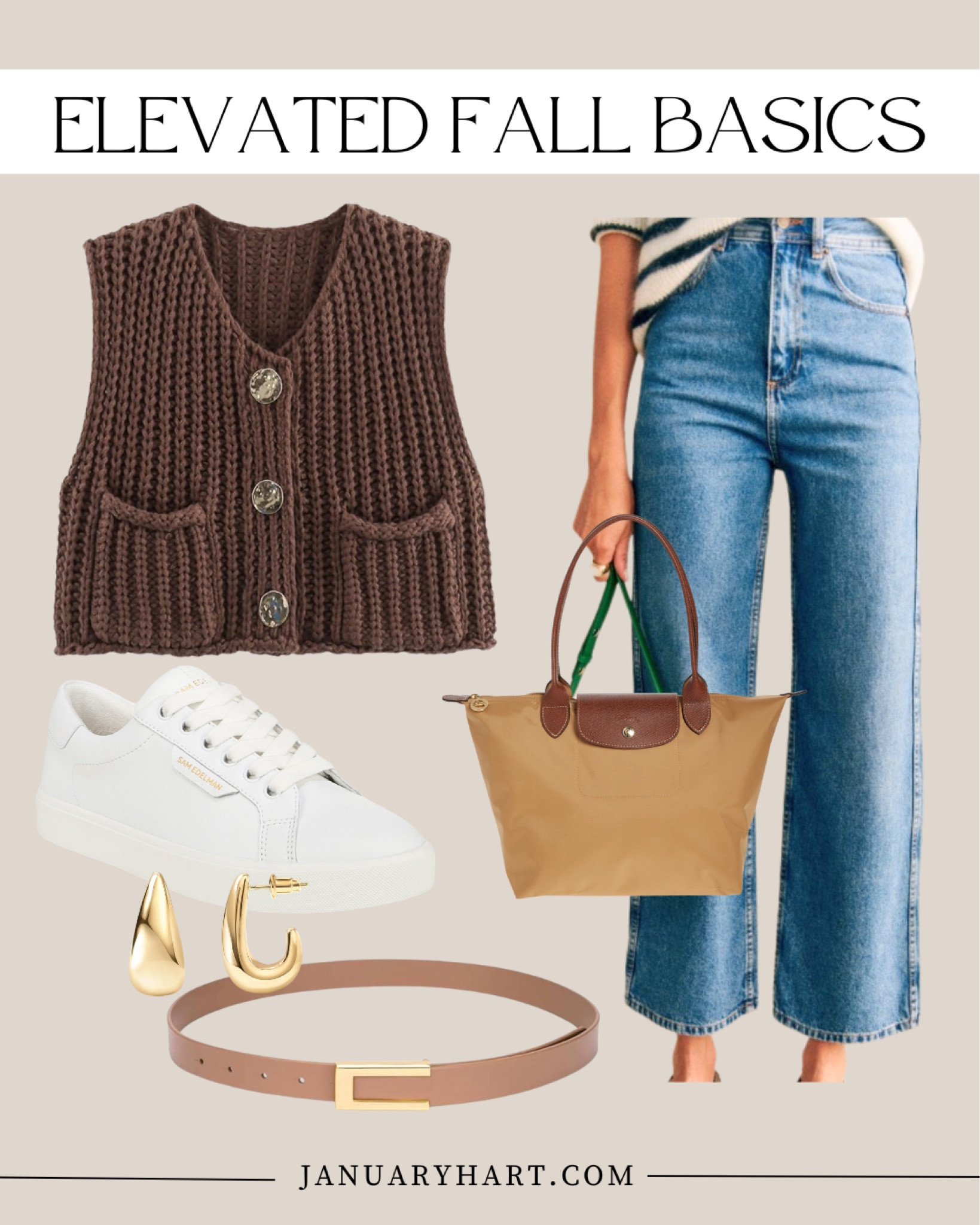 The September Lookbook

Fall outfit ideas, fall denim, fall sweater, sweater vest, neutral outfit ideas

#LTKOver40 #LTKFindsUnder100 #LTKStyleTip