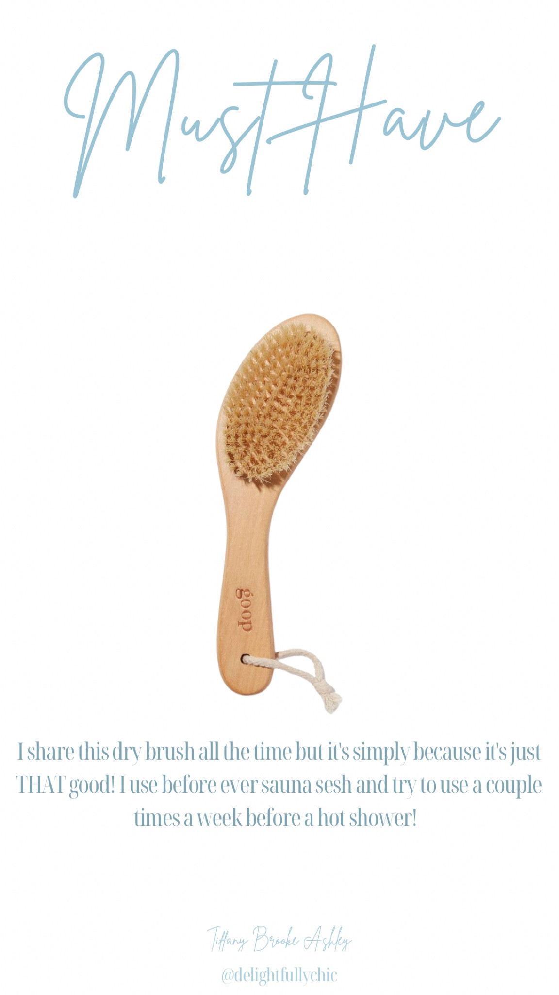 My favorite dry brush 
A game changer for your body! 

#LTKFitness #LTKBeauty #LTKStyleTip
