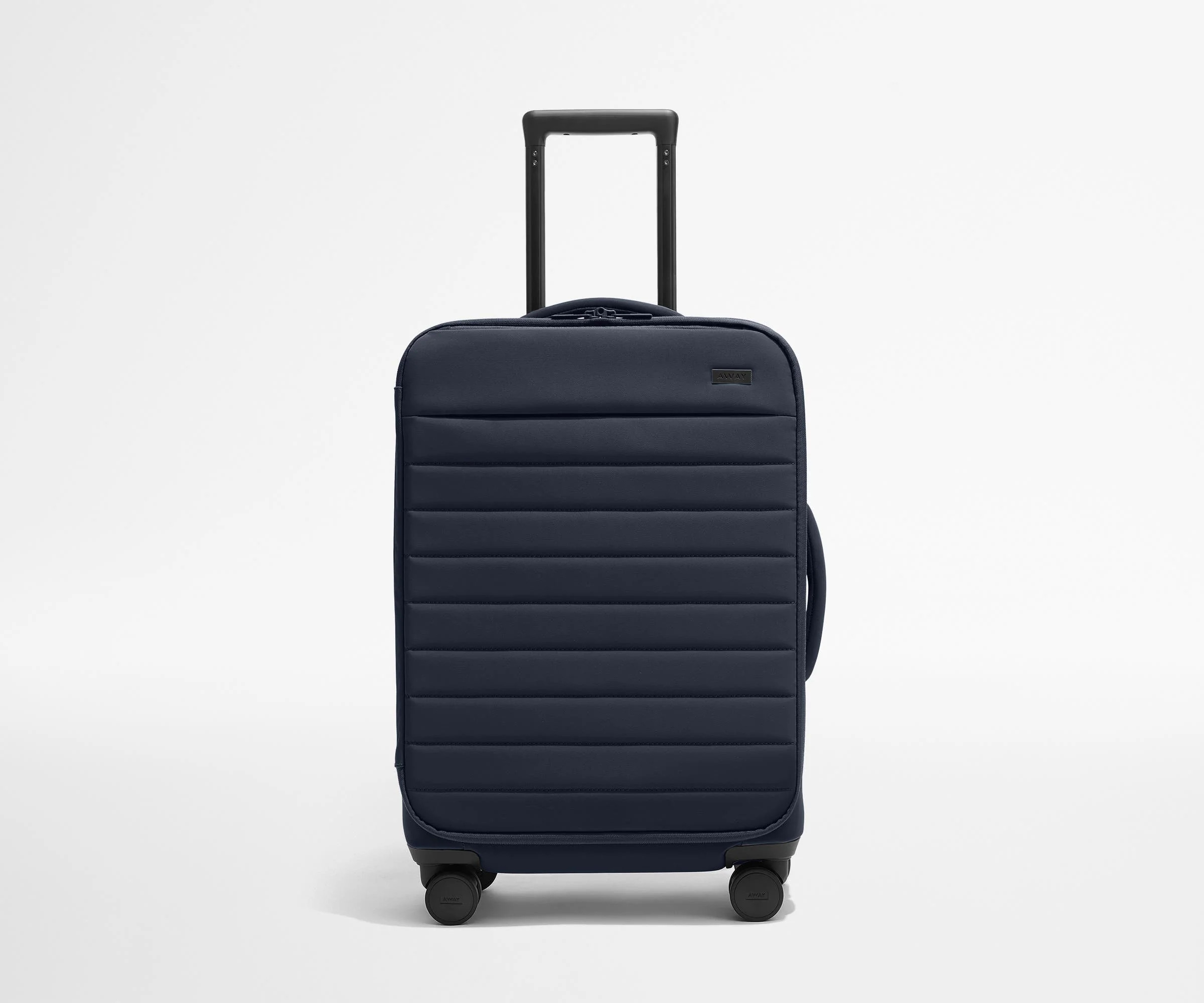 Softside Bigger Carry-On Suitcase in Navy Blue | Away | Away
