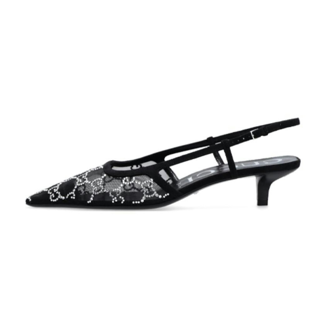 (W) Gucci GG slingback pump 'Black' EU 36 | Novelship
