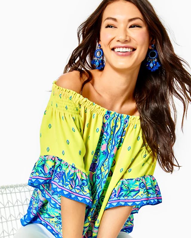 Fawna Off-The-Shoulder Lileeze Top | Lilly Pulitzer