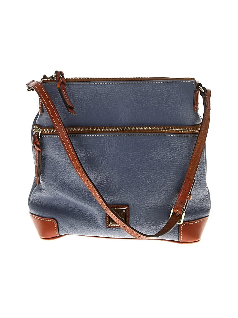 Dooney & Bourke Blue Gray Leather Shoulder Bag One size - 64% off | ThredUp (US)