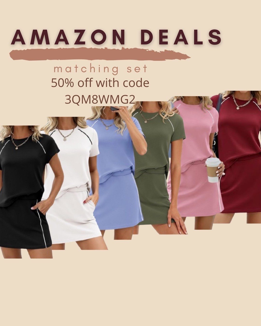 $15 ends 2/9

Amazon fashion
Amazon deals
Matching set
Two piece set
Skirt set
Athletic set
Athleisure
Comfy outfit


#LTKActive #LTKSaleAlert