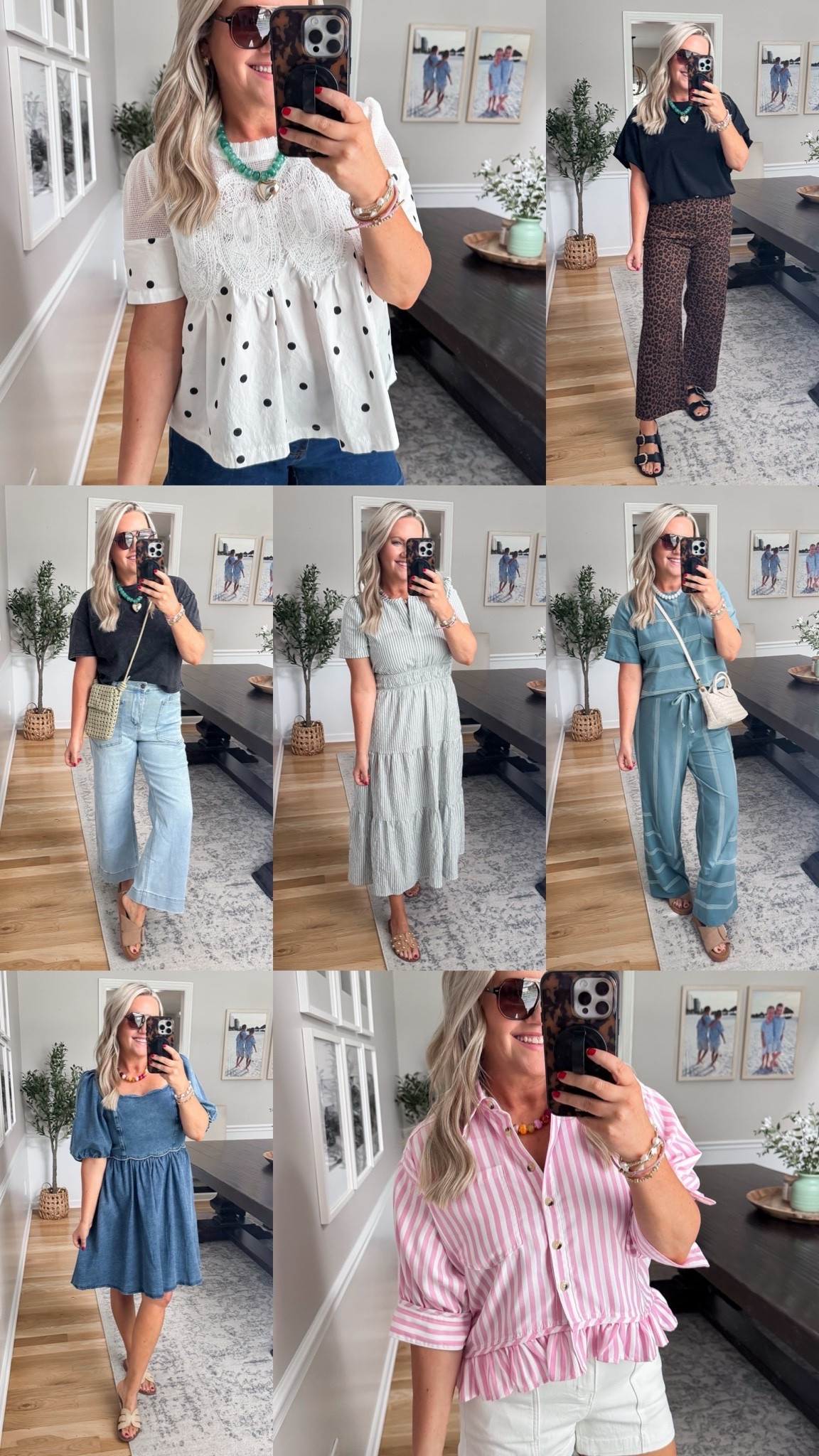 A little roundup of recent outfits I’ve been loving lately 🤍 So many easy summer looks that feel cute, comfortable, and easy to mix and match for everyday wear, vacations, dinners, and everything in between.

summer outfit ideas, Amazon fashion, casual chic outfits, vacation style, denim dress, matching set, leopard pants, striped dress, wide leg jeans, affordable fashion finds, everyday style, lovelylifestyling

#LTKOver40 #LTKSeasonal #LTKootd