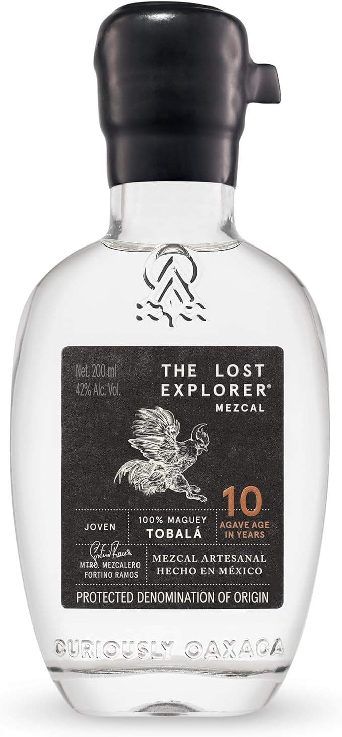 The Lost Explorer Mezcal Tobalá, 20cl | Award Winning Artisanal Mezcal | 42% | Amazon (UK)
