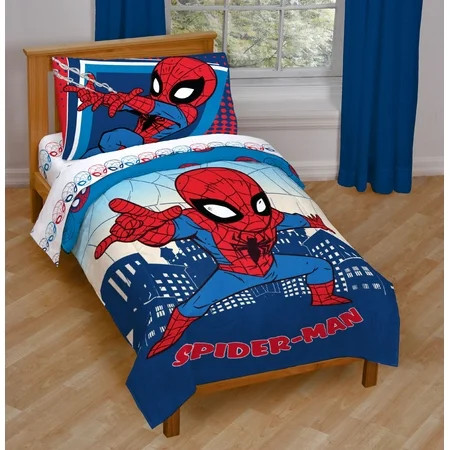 Super Hero Adventures Go Spidey Toddler Bed Set | Walmart (US)