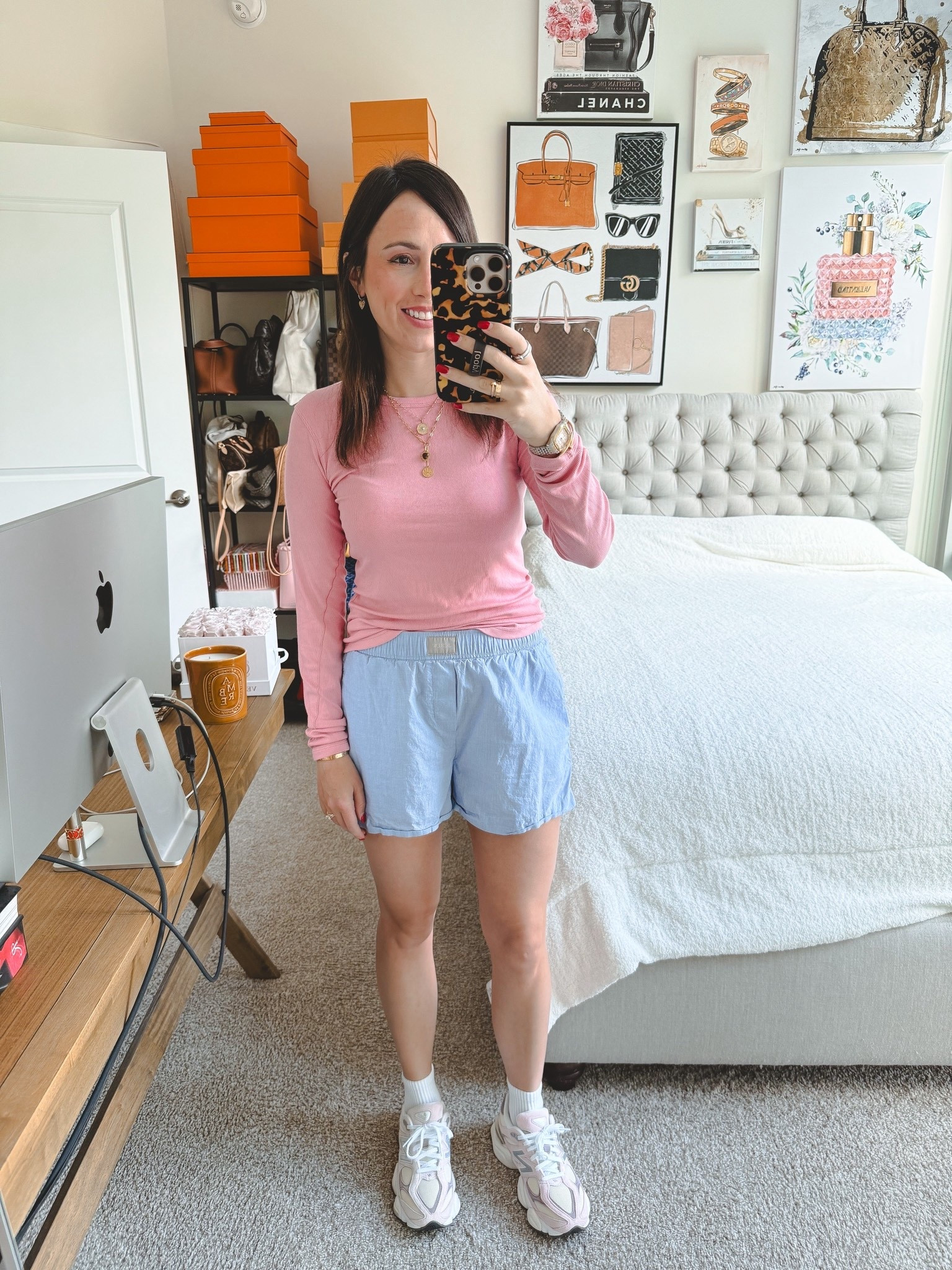Lululemon hold tight long sleeve tee in pink tide (6) with j crew boxer shorts (xs)



#LTKStyleTip #LTKFindsUnder100 #LTKSeasonal