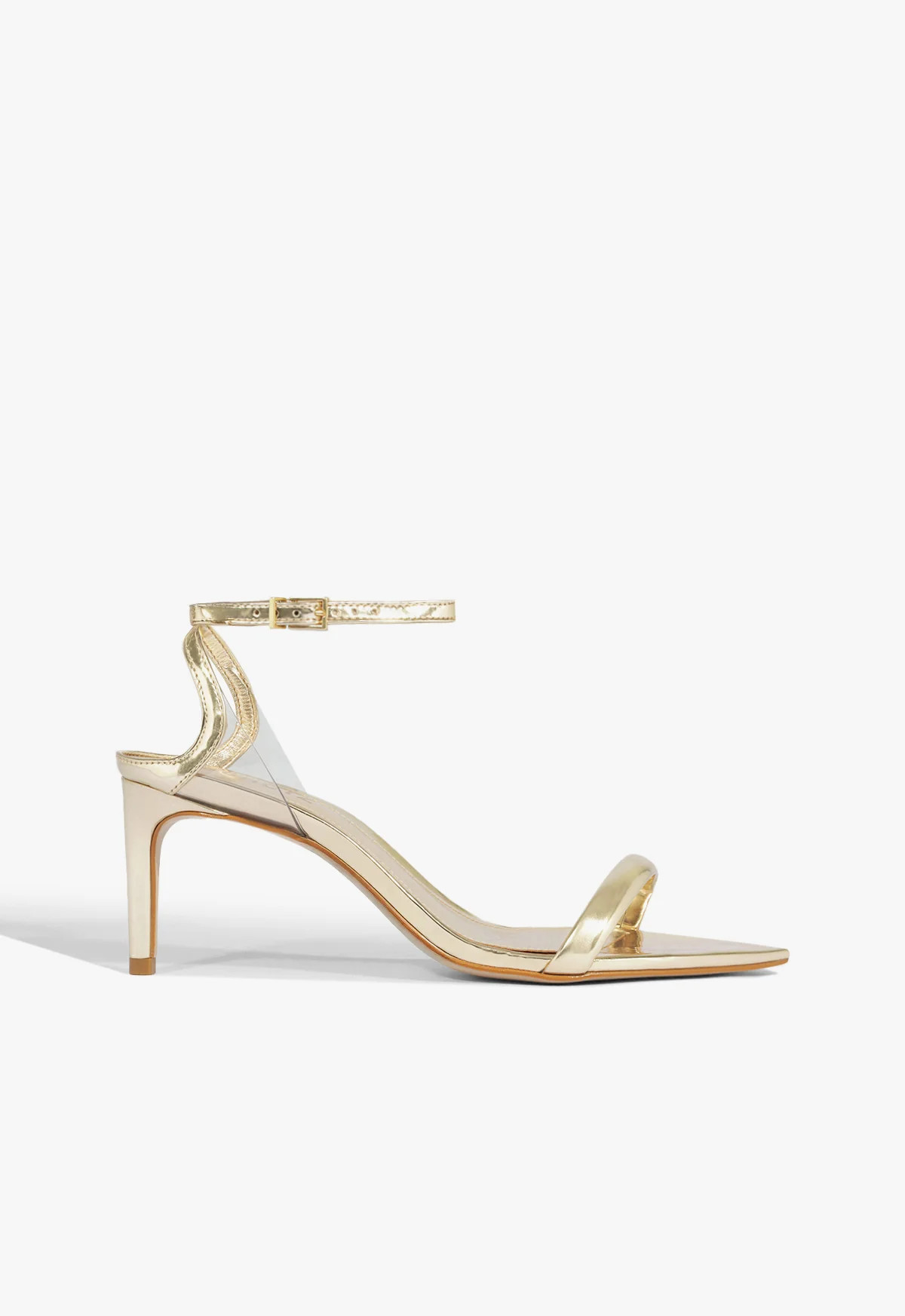 Skye Leaf Mid Metallic Sandal | Schutz (US)