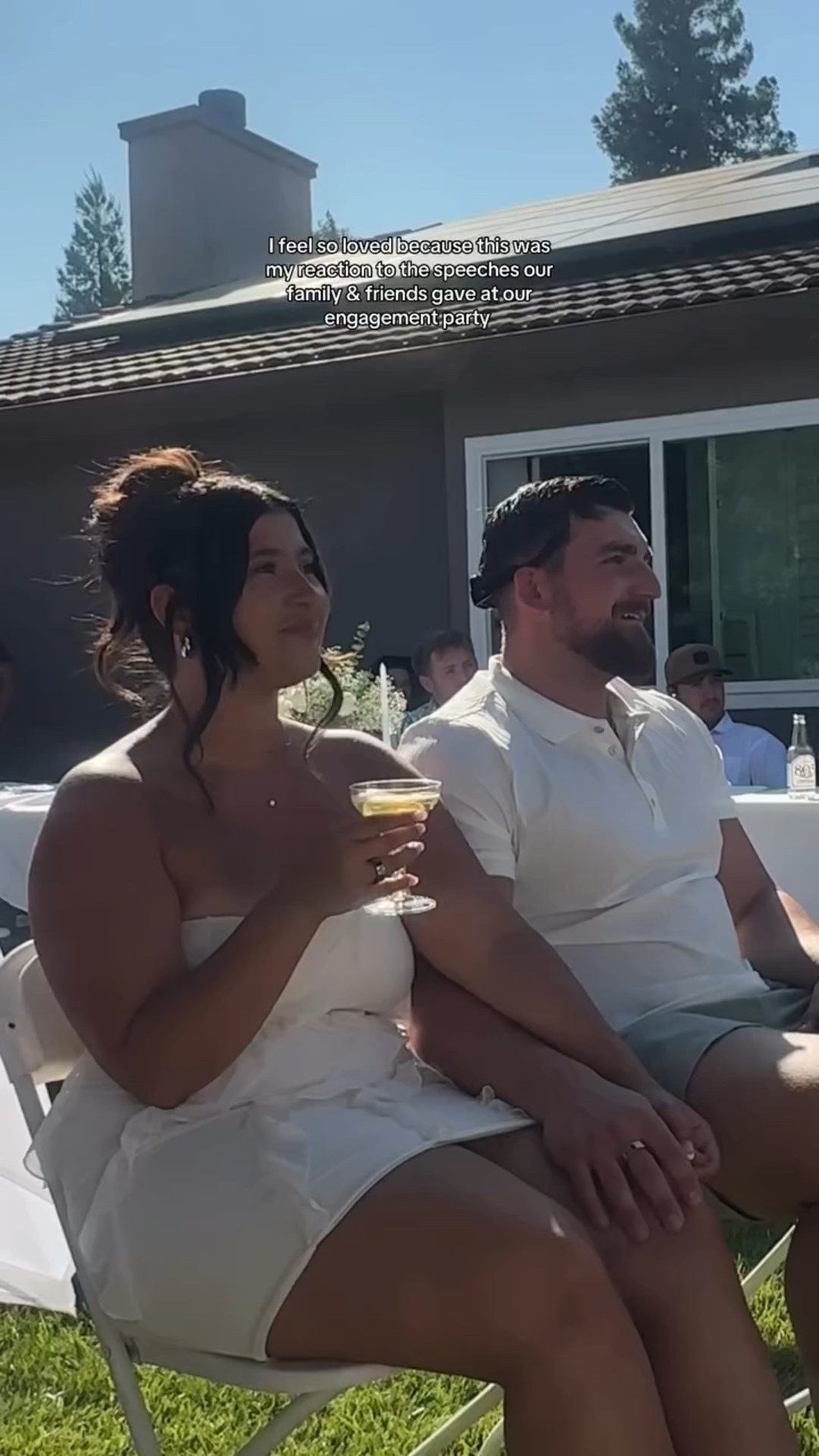 My heart has never felt so full 😭🤍💍

#relatable #engagement #engagedtiktok #engagementparty #reaction #weddingspeech #bridetobe #bridal #bridaltiktok #bridalshower #weddingspeeches #bridalshowerideas