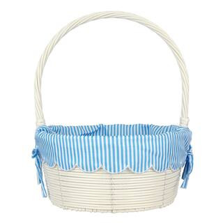 Striped Fabric Lined Easter Basket by Ashland® | Michaels | Michaels Stores