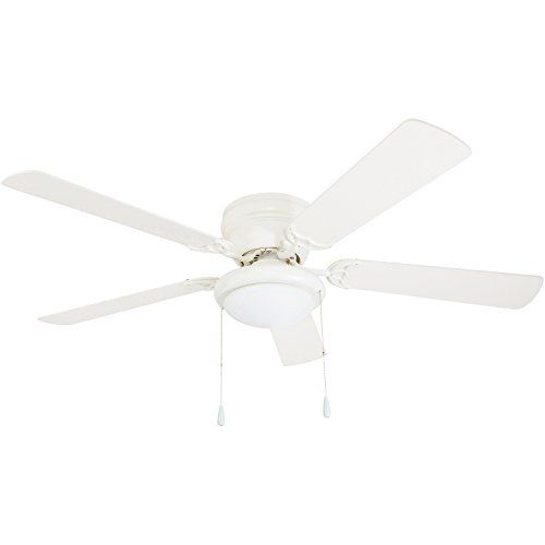 Portage Bay 50254 Hugger 52" White West Hill Ceiling Fan with Bowl Light Kit | Amazon (US)