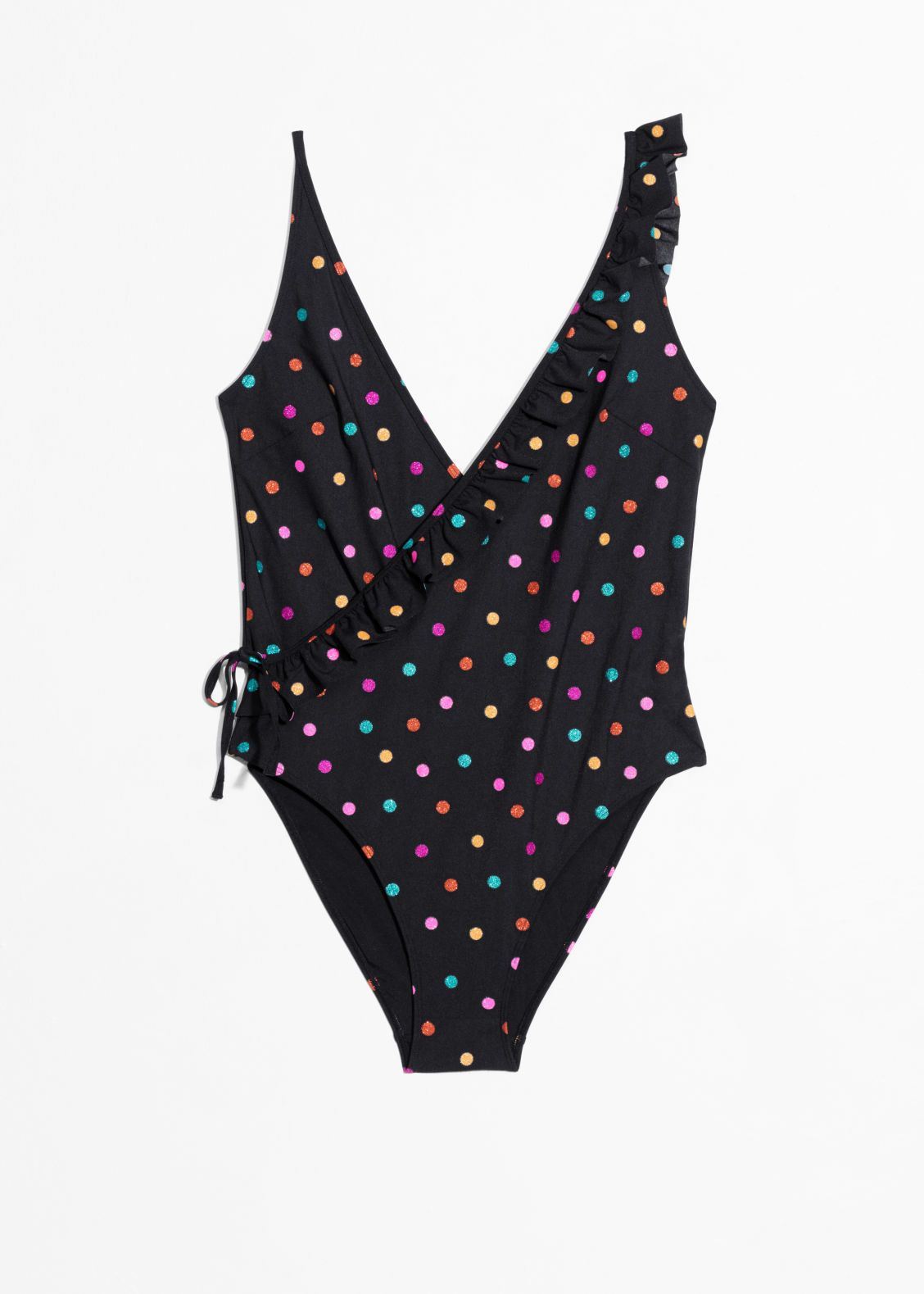 Polka Dot Wrap Swimsuit | & Other Stories (EU + UK)