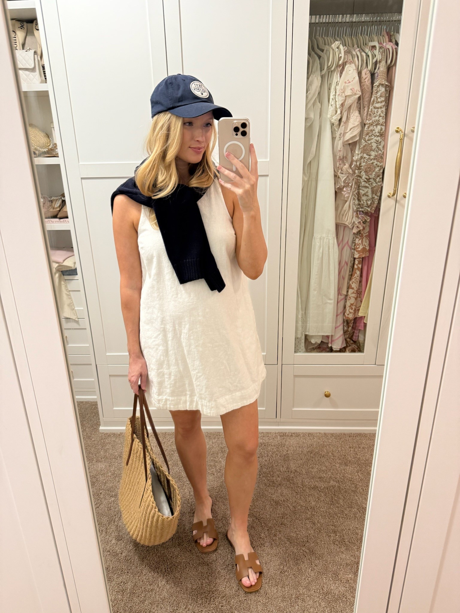 A casual little white dress is a closet staple for me in the summer. You can pair it with so many pieces and wear it on multiple occasions. Summer outfits // white dresses // bump friendly dresses // casual dresses // casual vacation dresses 

#LTKSummerEdit #LTKBump #LTKSeasonal