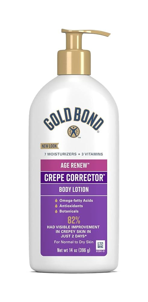 Gold Bond Age Renew Crepe Corrector Body & Face Lotion, Replenishing & Smoothing Formula, 14 oz.,... | Amazon (US)