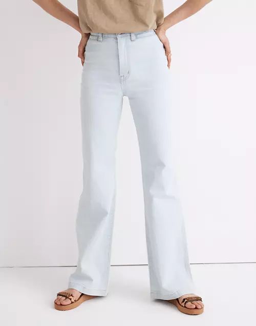 11" High-Rise Flare Jeans in Hanford Wash: Welt Pocket Edition | Madewell