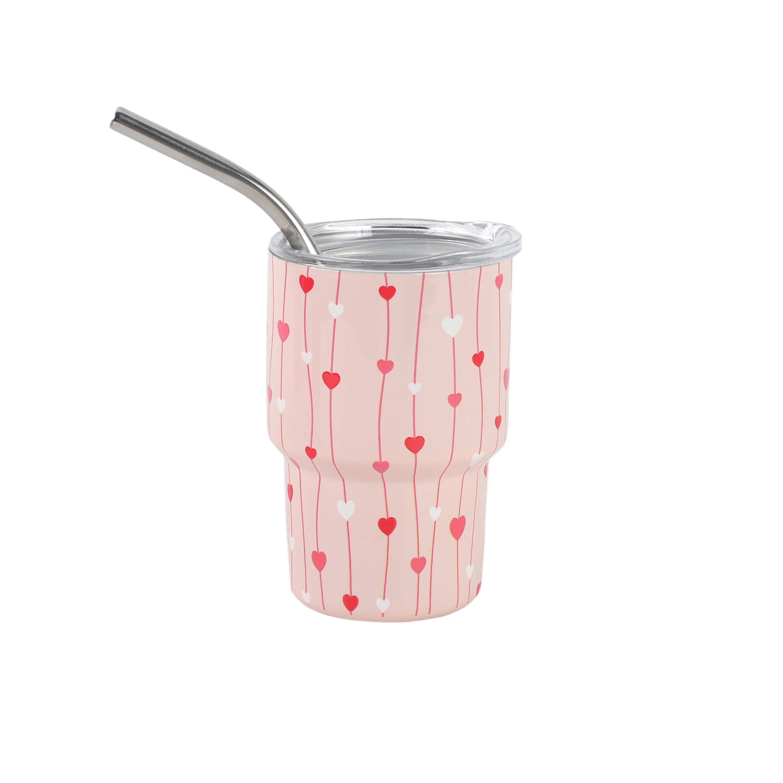 Cook with Color 5oz Valentine’s Day Tumbler, Mini Insulated Stainless Steel Cup for Kids or Gif... | Walmart (US)