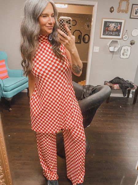 Dressed in LALA checkered play suit . Wearing a size medium ❤️

#LTKstyletip #LTKtravel