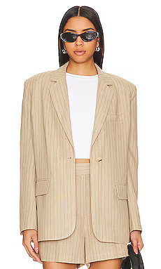 Steve Madden Imaan Blazer in Field Of Rye from Revolve.com | Revolve Clothing (Global)