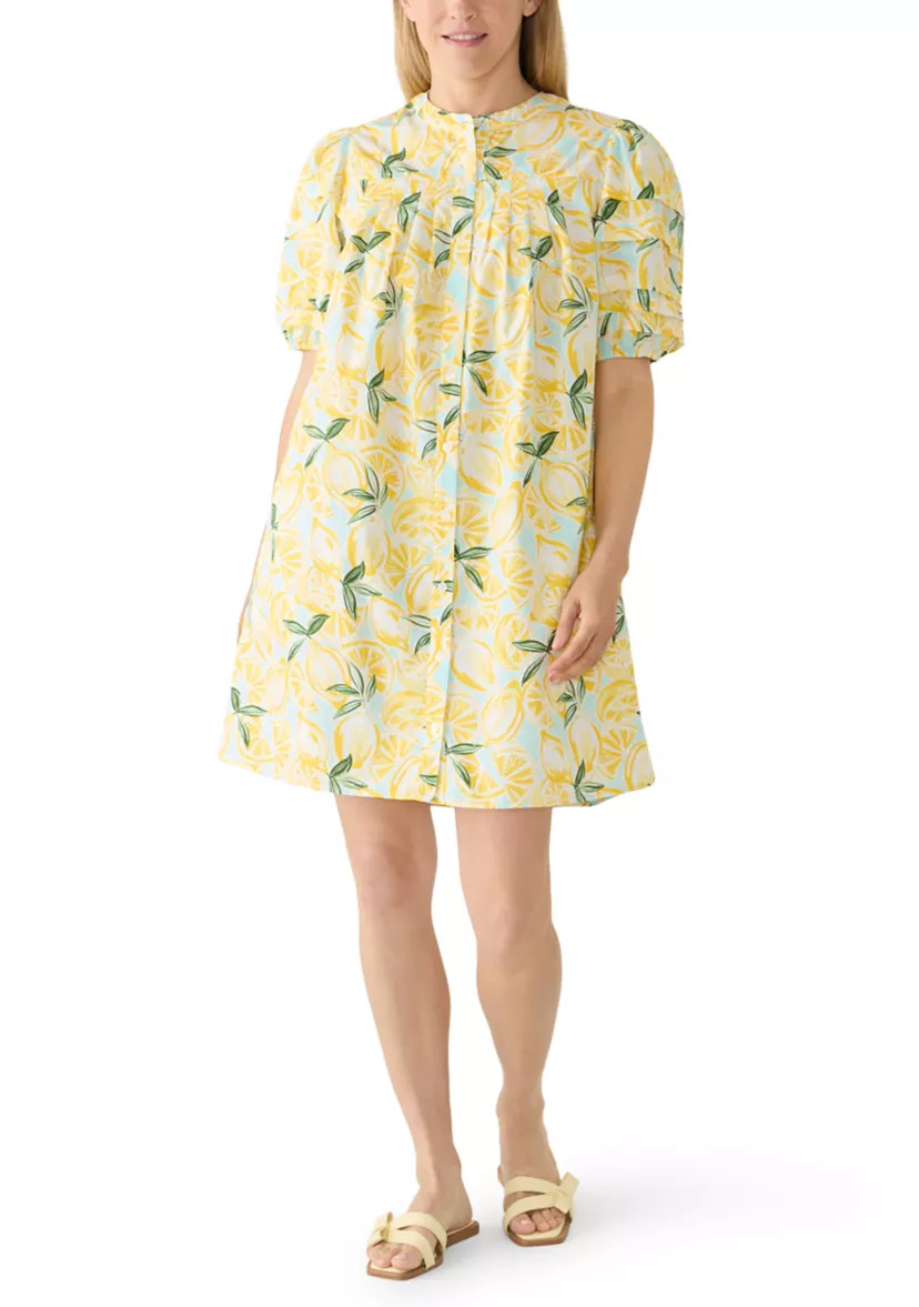 Women's Short Sleeve Pintuck Dress | Belk