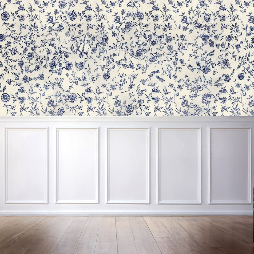 Half Wall Moulding, Pre-cut Modern 5 Pieces of Frame Wall Molding Kit Customizable and Durable Tr... | Etsy (US)