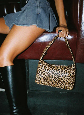 Supermodel Shoulder Bag Leopard | Princess Polly US