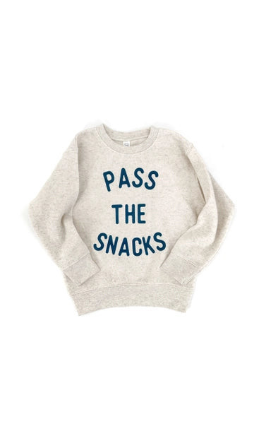 Pass the Snacks Sweatshirt | PEGGI + ME