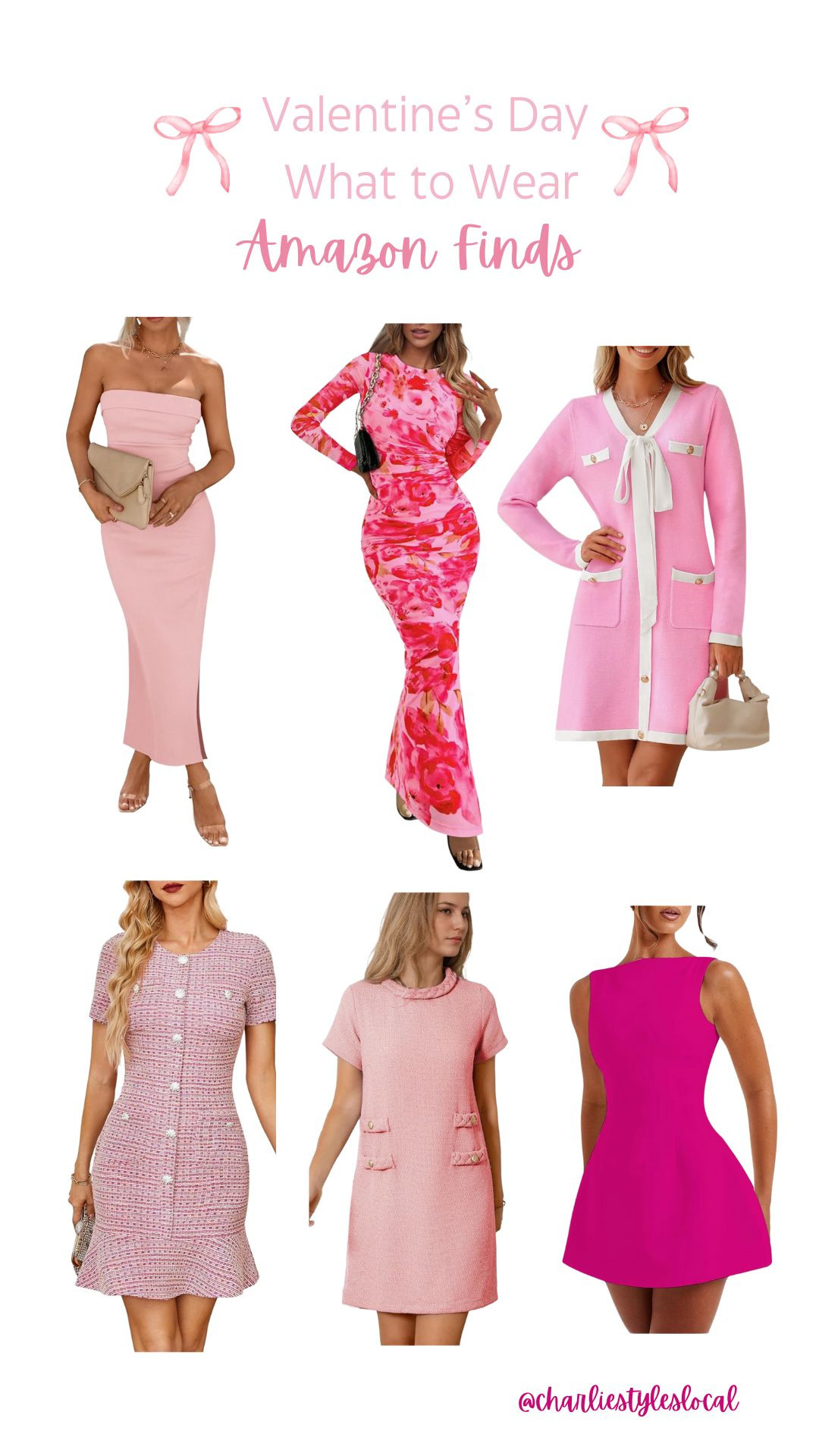 Valentine's Day Amazon Finds for the cutest Valentine's Day Outfits!! 

 #outfitinspo #pink #outfit #valentinesday #whattowear #LTKFindsUnder100 #LTKStyleTip