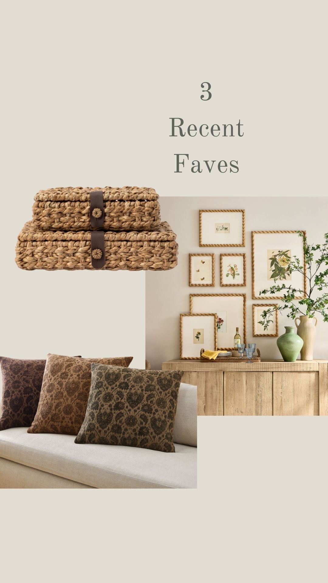 My 3 recent faves of the month along with this month’s Jamie’s List  

#LTKHome