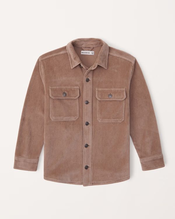 corduroy overshirt | Abercrombie & Fitch (US)