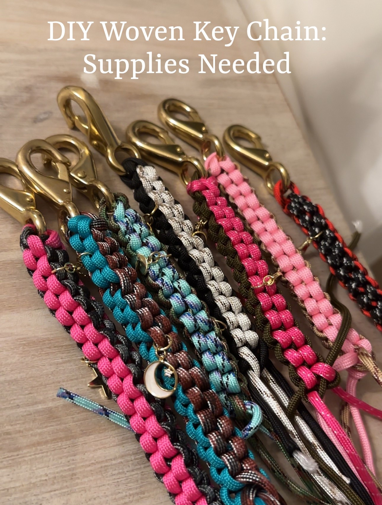 Paracord box key chains: all of the supplies to order to make

Miu Miu keychains, key chain, craft ideas, crafting 