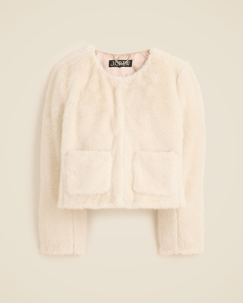 Faux-fur lady jacket | J. Crew US