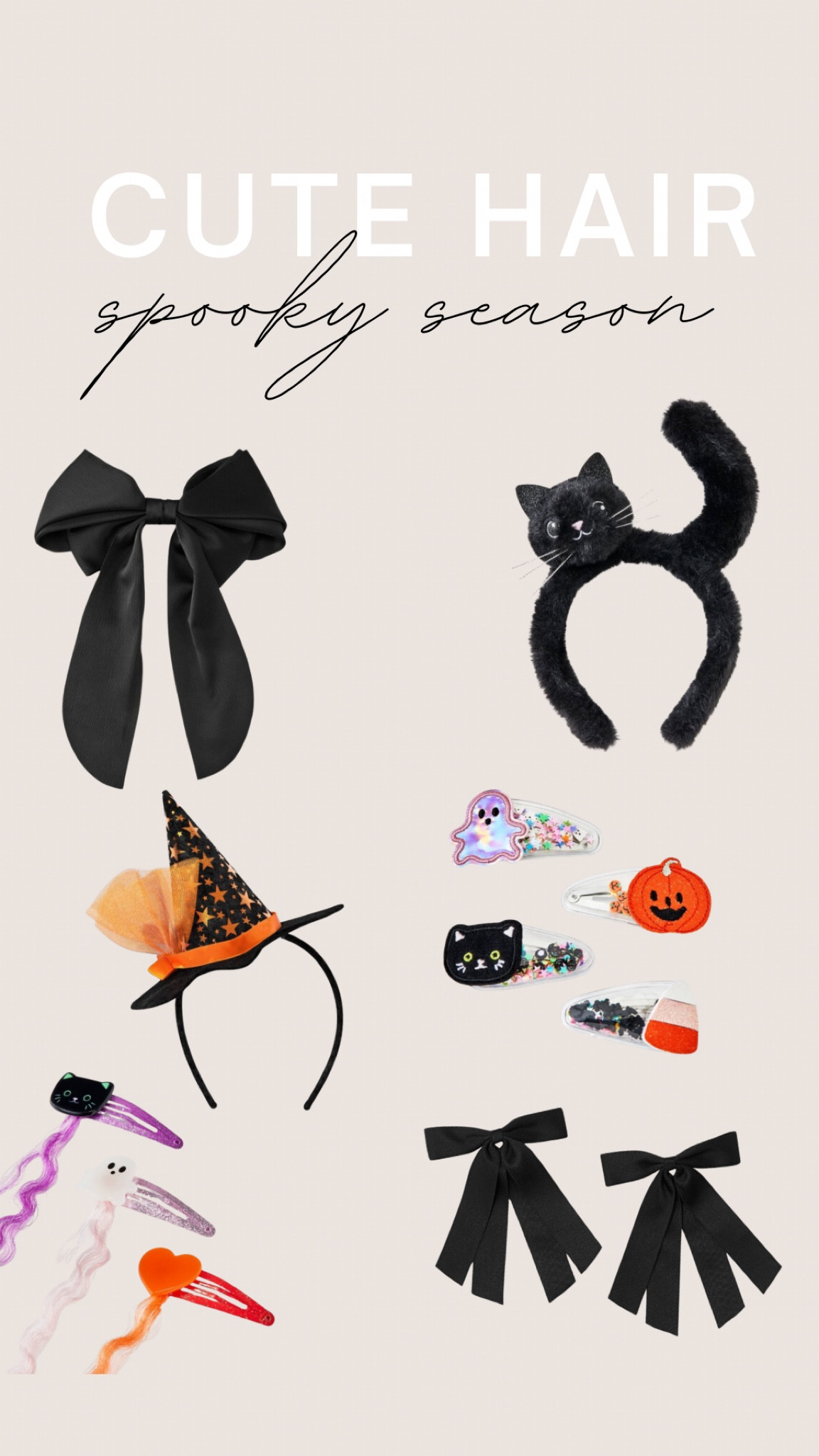 Who can resist all the cute accessories + dress-up fun during spooky season!? 🎃✨